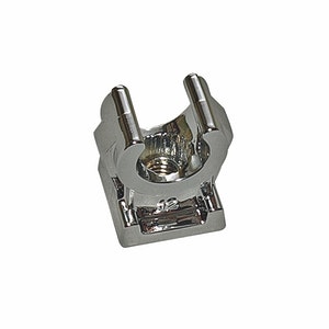 Opal rörhållare 1-del. 12 mm 4 st krom. - Beslag och skruvar - 6413820228129 - 1