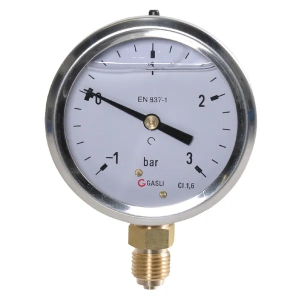 Tryckmätare -1...+3 bar 1/4" - Tryckmätare - 8719593255859 - 1