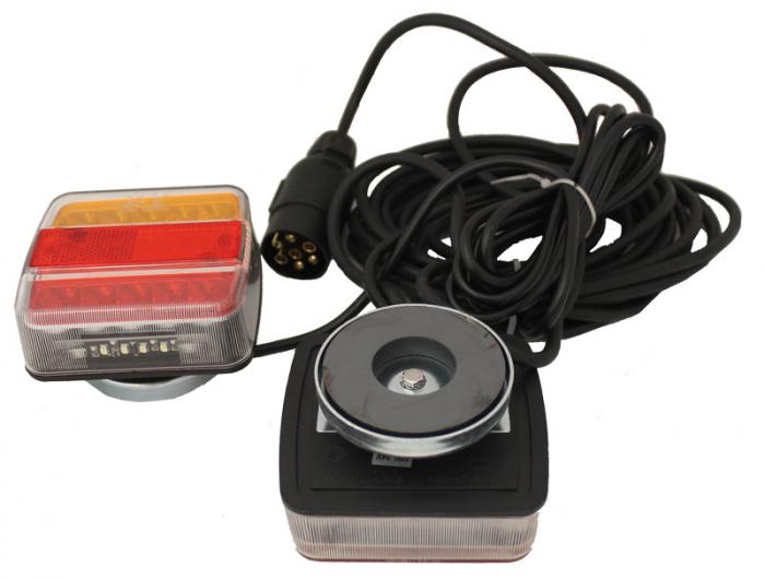 LED-lampkit för släpvagn 12m - Varselljus och fyrar - 6430032156279 - 1