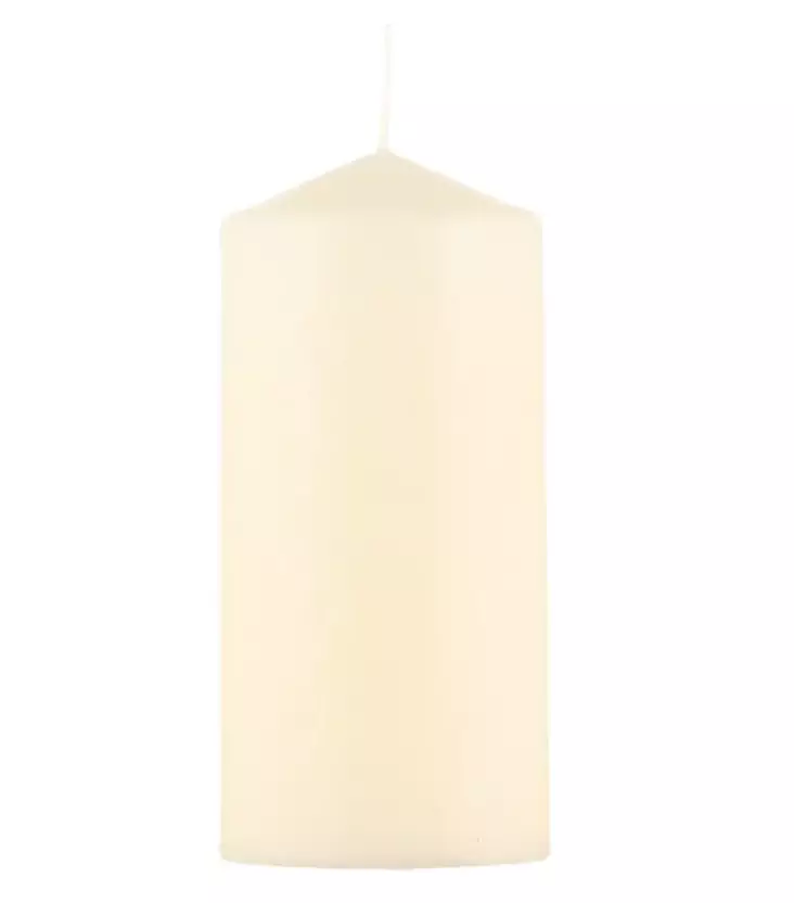 Bordsljus ecru 7x15 cm - Ljusstakar - 6410412592699 - 1