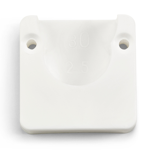 Rörhållare 7152 plast - Konsoler och väggskenor - 7317900057069 - 1