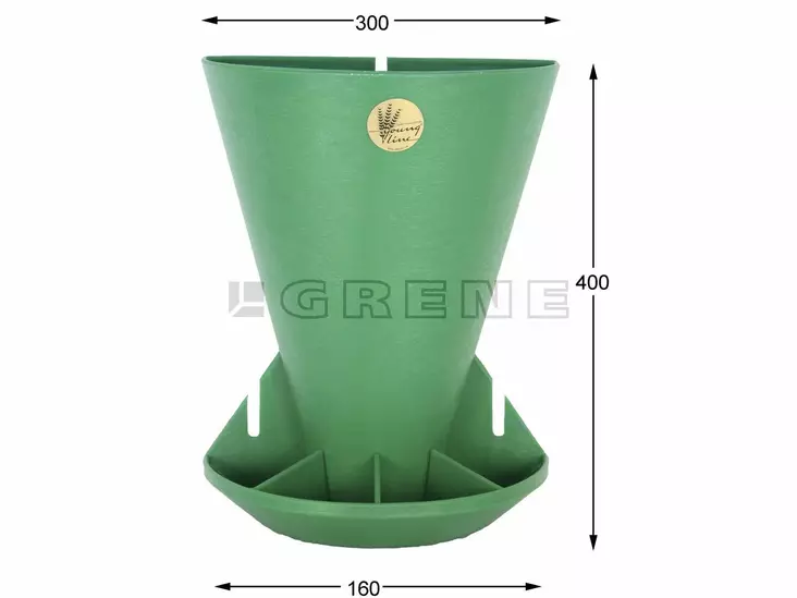 Foderautomat OK301 6 liter - Fodertråg - 5703414301019 - 1