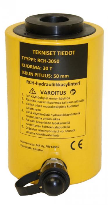 Hålcylinder 30 t 50 mm - Lyftanordningar och domkrafter - 6430032156309 - 1