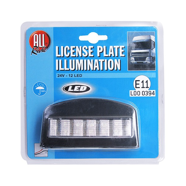 Registreringsskyltens ljus - Bilbelysning och elektriska tillbehör - 8711252391229 - 1