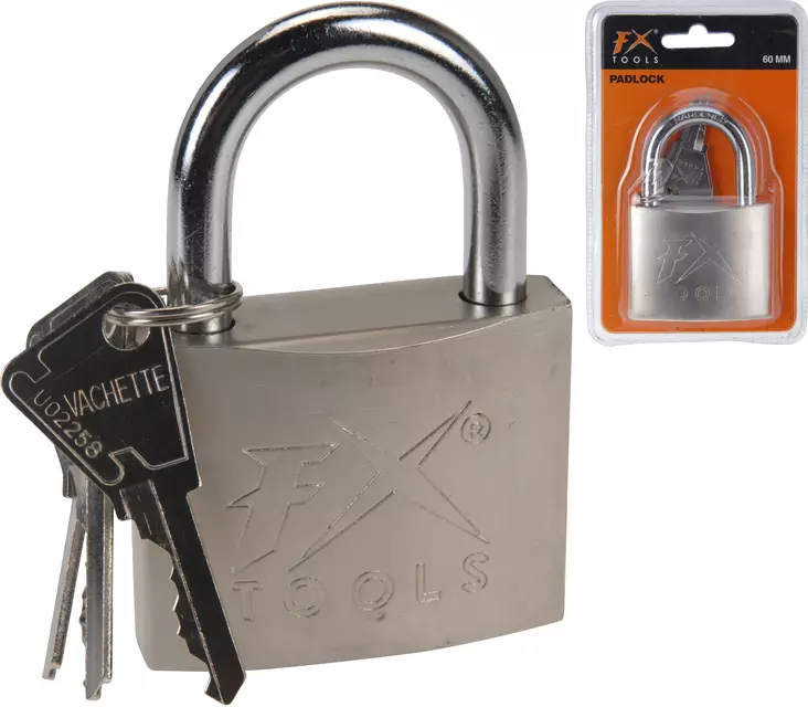 Hänglås 60 mm - Hänglås, reglar, gångjärn - 8711295255199 - 1