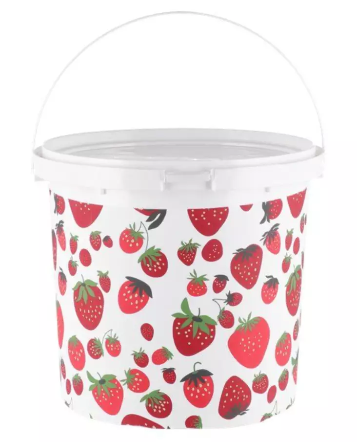 Burk med lock Jordgubb 5 liter - Konserveringsprodukter - 6410416235219 - 1