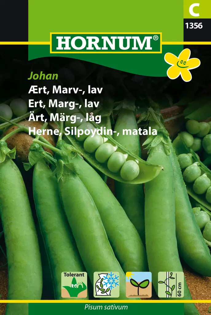 Sockerärta låg 'Markana' - Frön och sättpotatisar. - 5708787013569 - 1