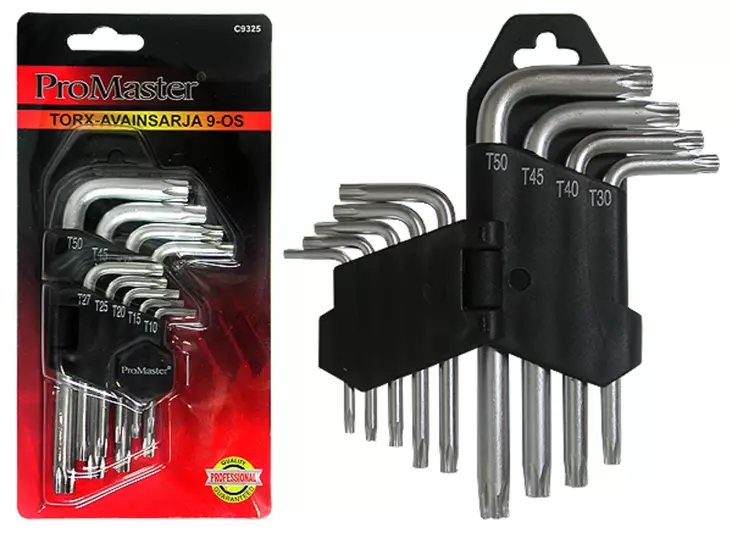 Torx-nyckelsats 9-delar - Andra nycklar - 6420286893259 - 1