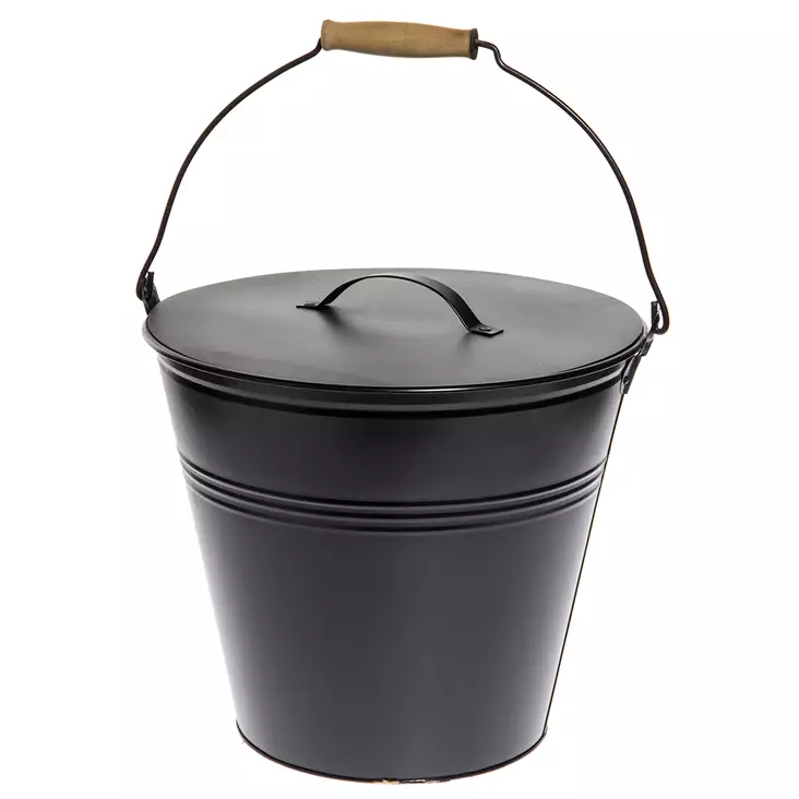 Askauna med lock 12 liter - Eldstadstillbehör - 6410411829789 - 1