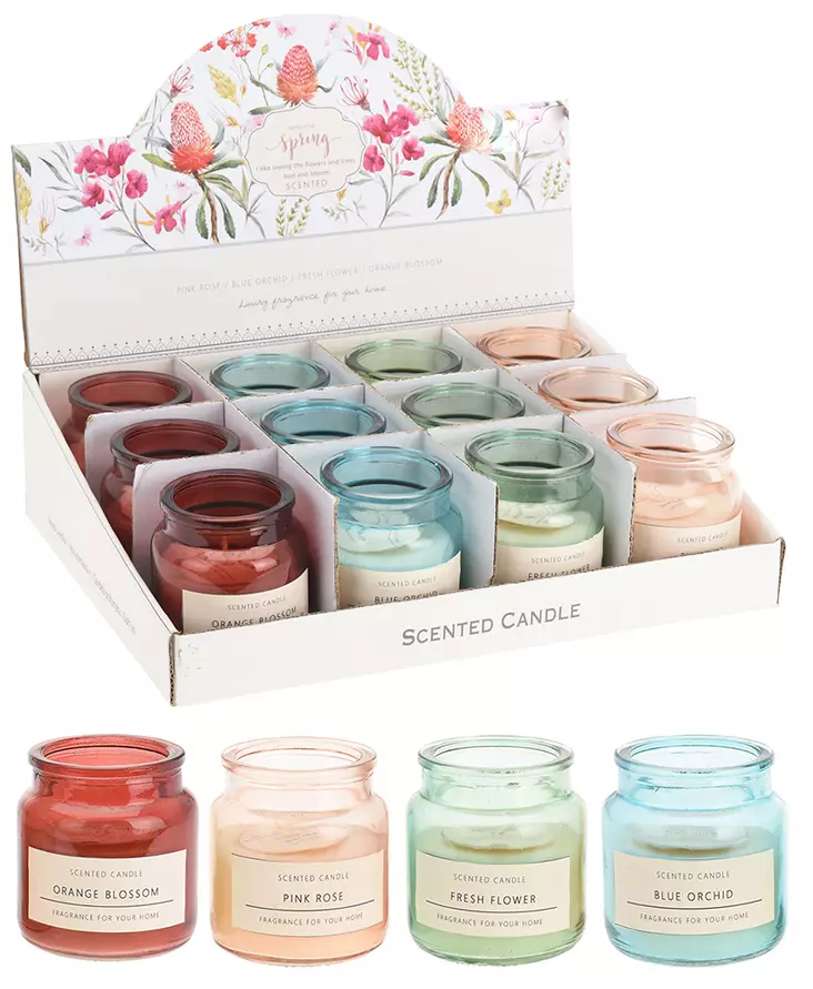 Doftljus Misty Morning i glasburk - Stämningsbelysning - 8719987485459 - 1