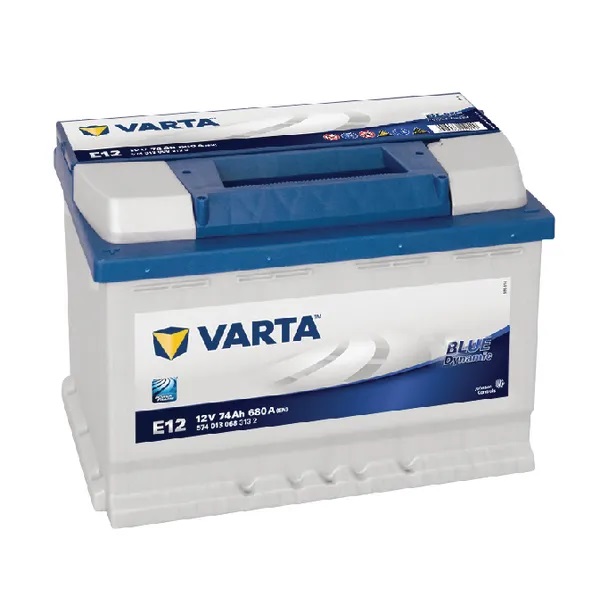 Varta Blue Dynamic 12V 74Ah 680A startbatteri - Startbatterier - 4016987119549 - 1