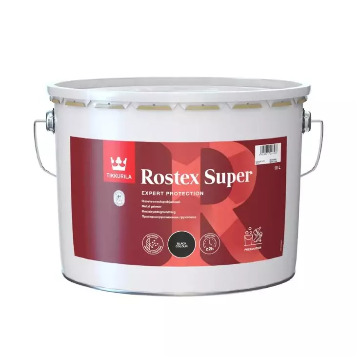 Tikkurila Rostex Super 1 l rostskyddsgrundfärg - Andra färger, lacker och oljor - 6408070026519 - 1