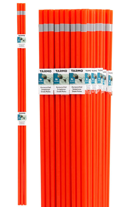 Snöskyffelpinne 180cm 25mm 6 st/pkt - Snöredskap - 6410413105409 - 1