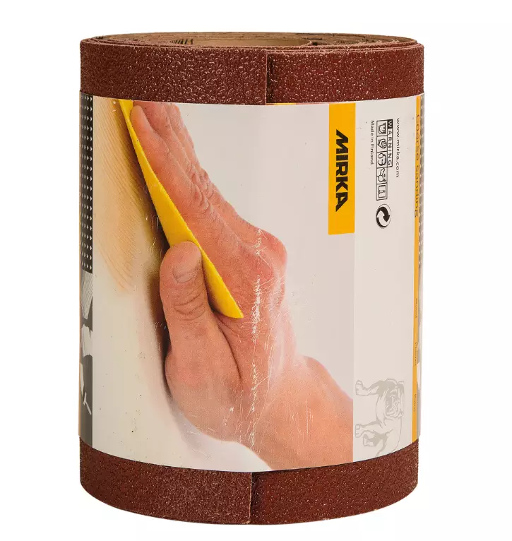 Avomax slippappersrulle P80 115 mm x 5 m - Slipmaterial - 6416868622799 - 1