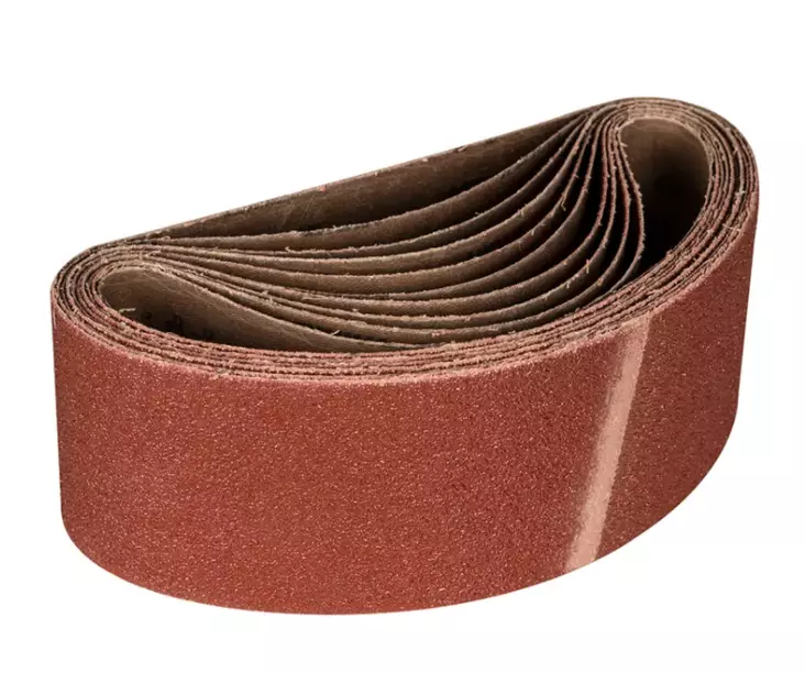Slipband röd 75x533mm P120 - Slipmaterial - 6416868707649 - 1