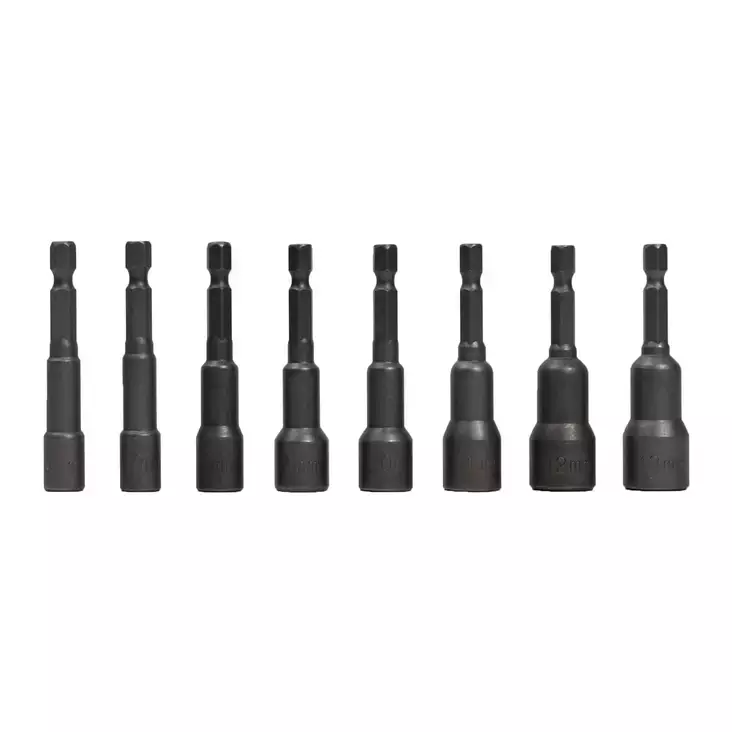 Finbullet magnetisk hylssats 6-13mm 65mm - Hylsor och satsar - 6430017706499 - 1