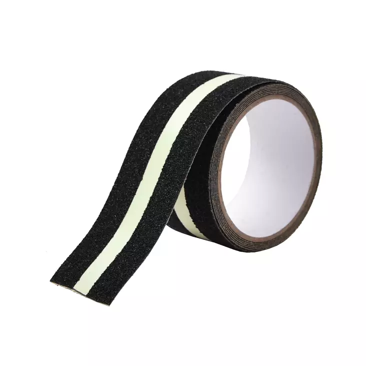 Halkskyddstejp 50 mm x 2,13 m självlysande - Tejper - 6438152023259 - 1