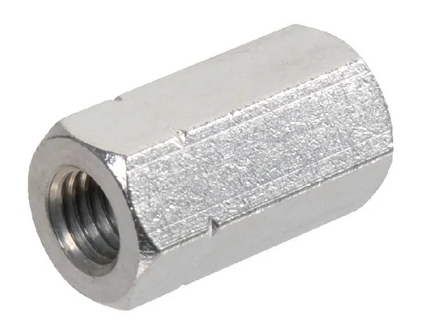 Förlängningsmutter i rostfritt stål - Bultar och muttrar, metrisk gänga - 8716106405749 - 1