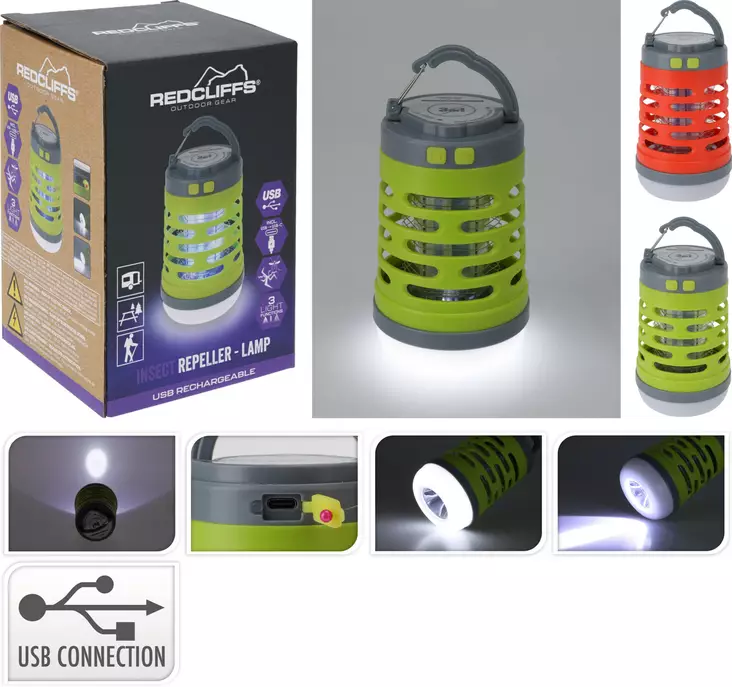 Redcliffes friluftslampa / myggavvisare - Myggbekämpning - 8721037126809 - 1