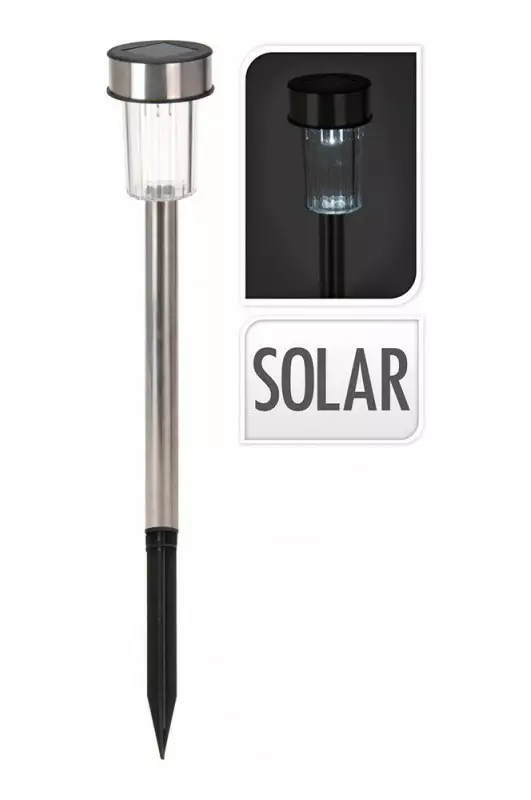 Solcellsbelysning med markspjut 26 cm - Stämningsbelysning - 8721037340069 - 1