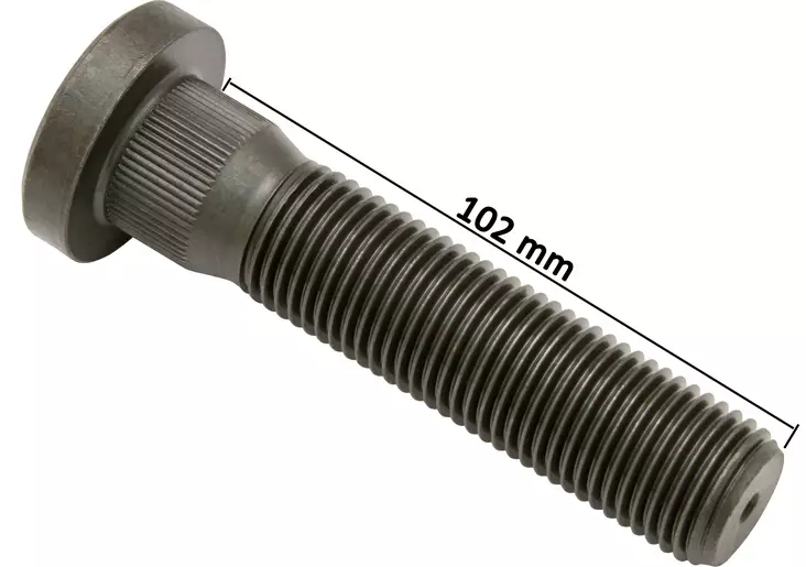 Hjulskruv 102mm rund huvud passar SC - Axel och styrning - svm0000008979 - 1