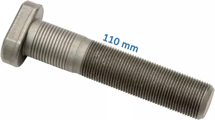 Hjulbult passar MB 110/72mm 22x1,5mm - Axel och styrning - svm0000009319 - 1