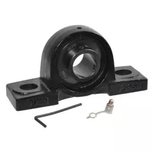 Svart serie lagerenhet, stående, FAG UCP206-J7 30 X 165 X 83 mm - Lagerenheter - 4047643301909 - 1