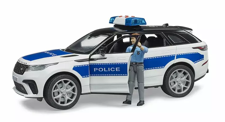 Bruder Range Rover Velar och polis - Bruder arbetsmaskinsleksaker - 4001702028909 - 1