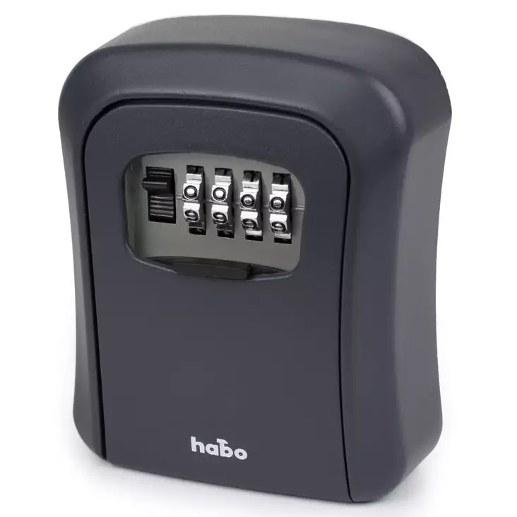 Habo nyckelskåp 103 svart/grå - Andra dörrtillbehör - 7317900310119 - 1