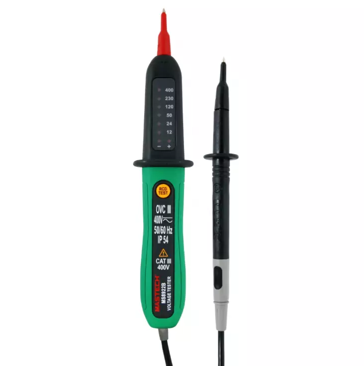 Spänningsprovare 12-400V CAT I - Batterier, testare - 6438152086469 - 1