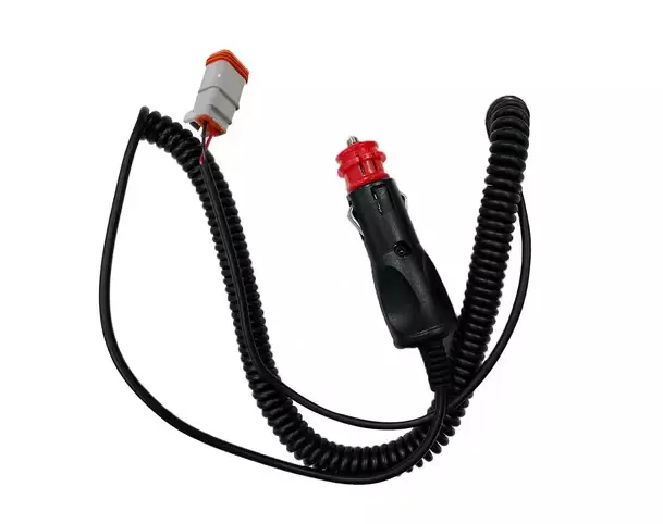 Fjäderkabel 3 m DT + tändare - Arbetslampor - 8719493099799 - 1