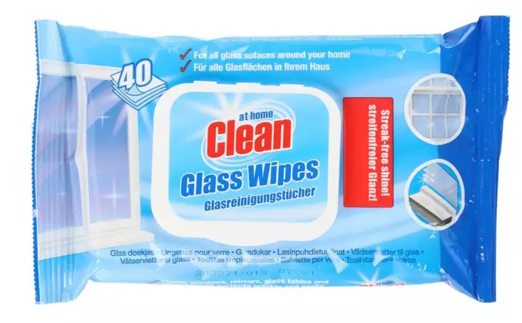 Glasrengöringsdukar 40 st/fpk - Fönstertvätt - 8719874199599 - 1