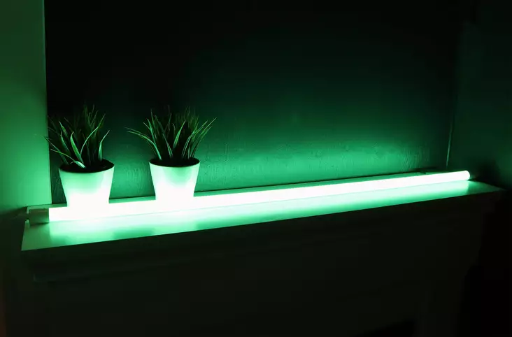 Led Energie Neonrör LED 10W STREAMLINE Ø28x1198mm IP20 grön - Övrigt - 6418536024799 - 1