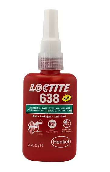 Loctite 638 lagerlim 50 ml - Limprodukter - 5010266638409 - 1