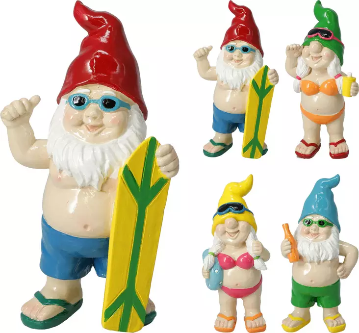 Avkopplande trädgårdstomte 16 cm - Trädgårdsskulpturer, dekorationer - 8721037853019 - 1