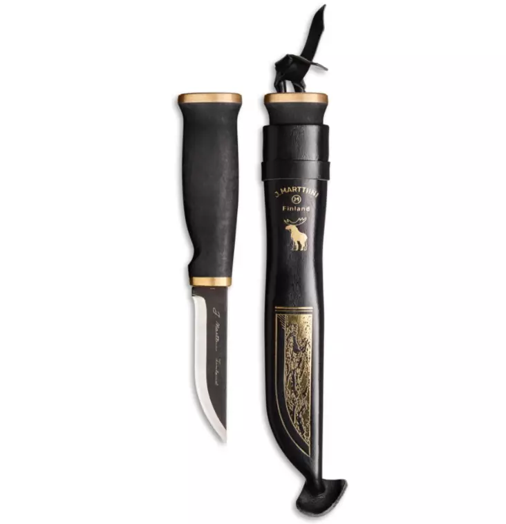 Marttiini Älghandtag svart kniv - Knivar och tillbehör - 6416885328339 - 1