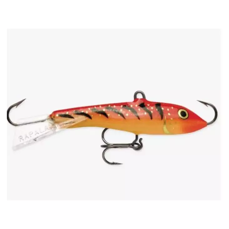 Rapala Jigging Rap 2 cm Glow Red Tiger (GRT) balansmejk - Balanspirkor - 022677134789 - 1