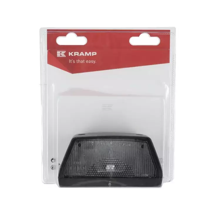 Registreringsskyltlampa 107x57x55mm - Andra traktortillbehör - 8719493195019 - 1