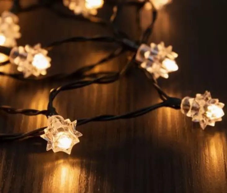 Retro ljusslinga 40LED bärnsten - Stämningsbelysning - 6410416419329 - 2