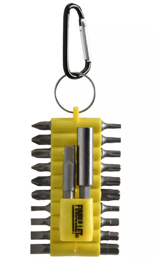 Skruvbitsset 22-delar Cr-V - Skruvbits och -satser - 6438152011959 - 1