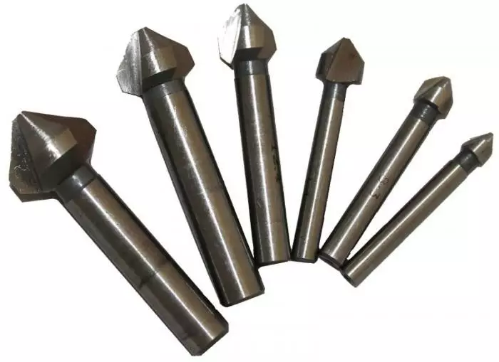 Sänkskäruppsats 6-delar HSS - Andra handverktyg - 6430032155319 - 1