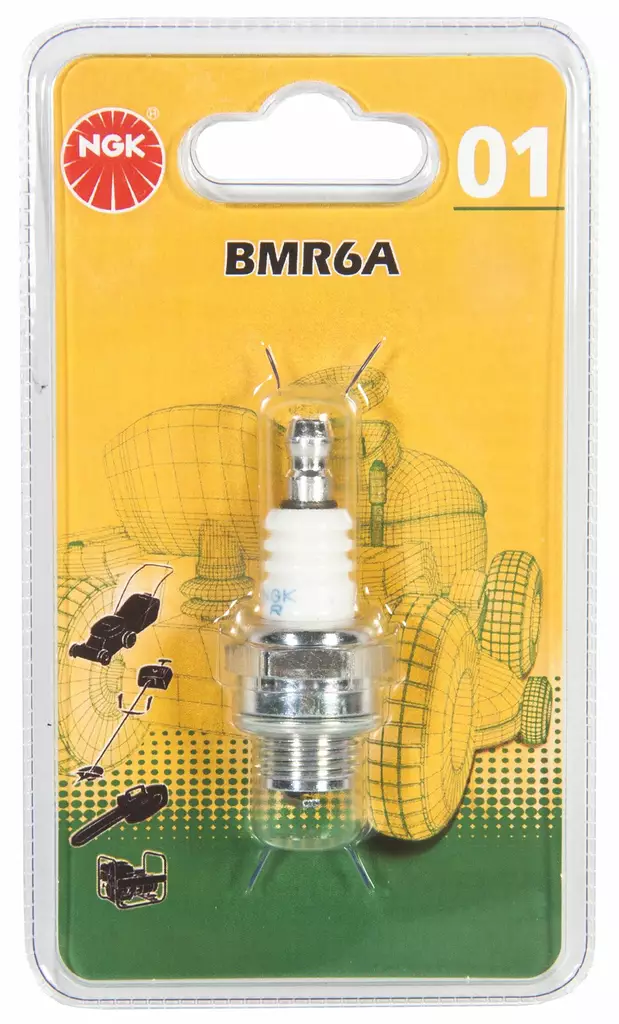 Tändstift BMR6A grön nr 1 - Tändstift - 0087295054789 - 1
