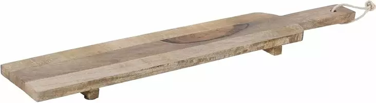 Serveringsplatta i trä 68x12x3 cm - Serveringsfat, dukning - 8719202833379 - 1