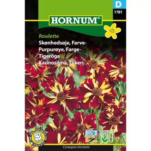 Tigerögonkanin 'Roulette' - Frön och sättpotatisar. - 5708787017819 - 1