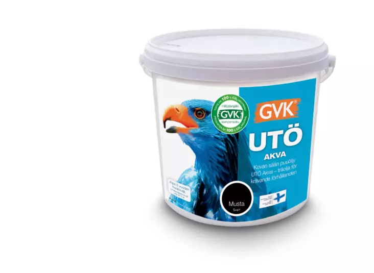 UTÖ AKVA träolja svart 0,9 liter - Oljor, vaxer, impregneringar - 6419726999569 - 1