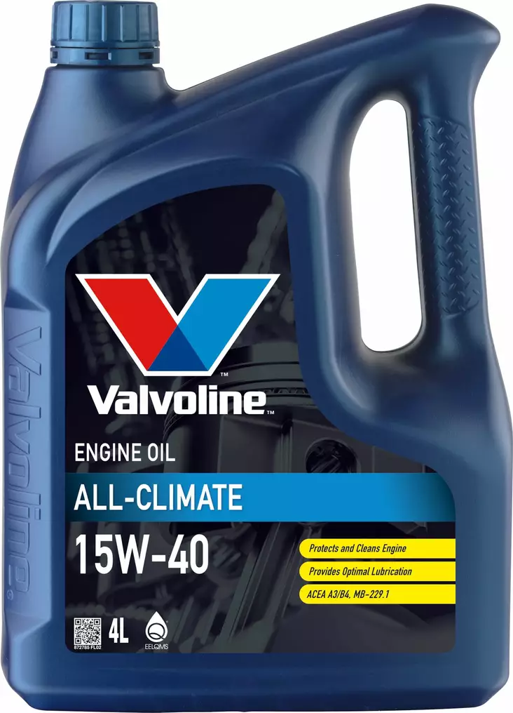 Valvoline All Climate 15W-40 motorolja 4 l - Motoroljor - 8710941022499 - 1