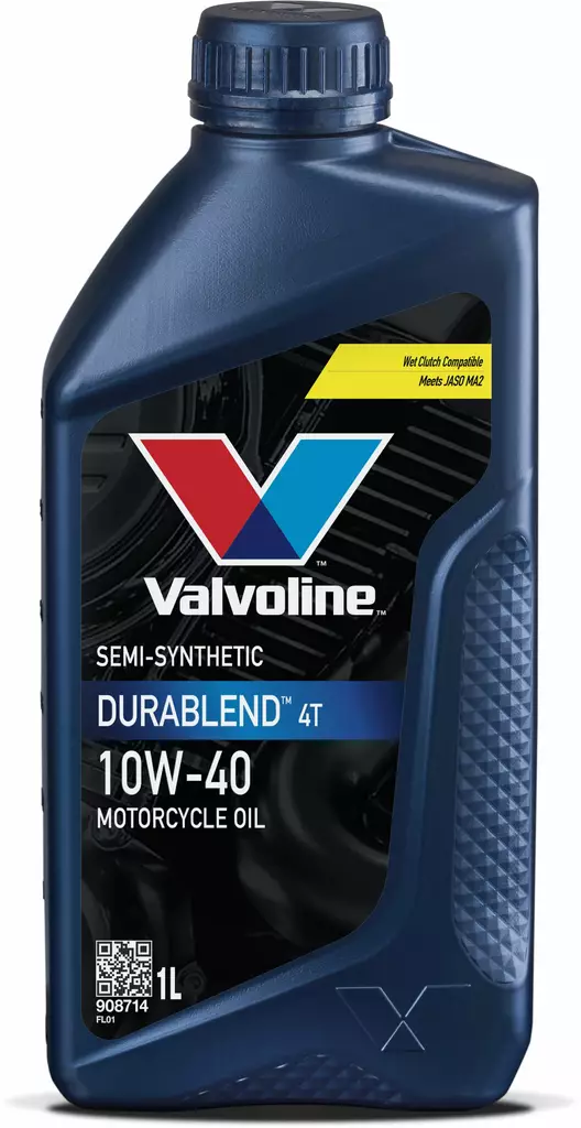 Valvoline Durablend 4T 10W-40 motorolja 1 l - Motoroljor - 8710941014029 - 1