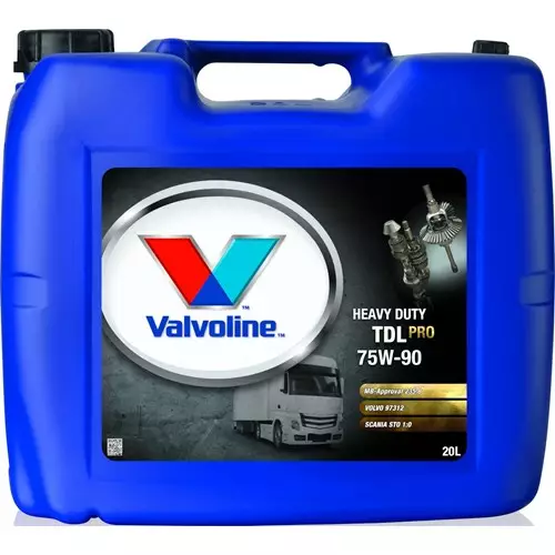 Valvoline Heavy Duty TDL Pro 75W-90 växellådsolja 20 l - Växellådsoljor - 8710941019819 - 1