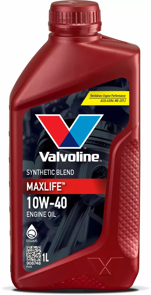 Valvoline MaxLife 10W-40 motorolja 1 l - Motoroljor - 8710941015019 - 1