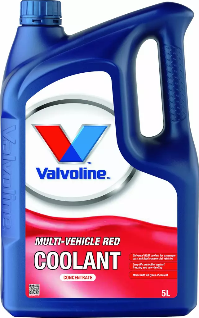 Valvoline Multi-Vehicle röd kylvätska 5 l - Bilkemikalier - 8710941030869 - 1